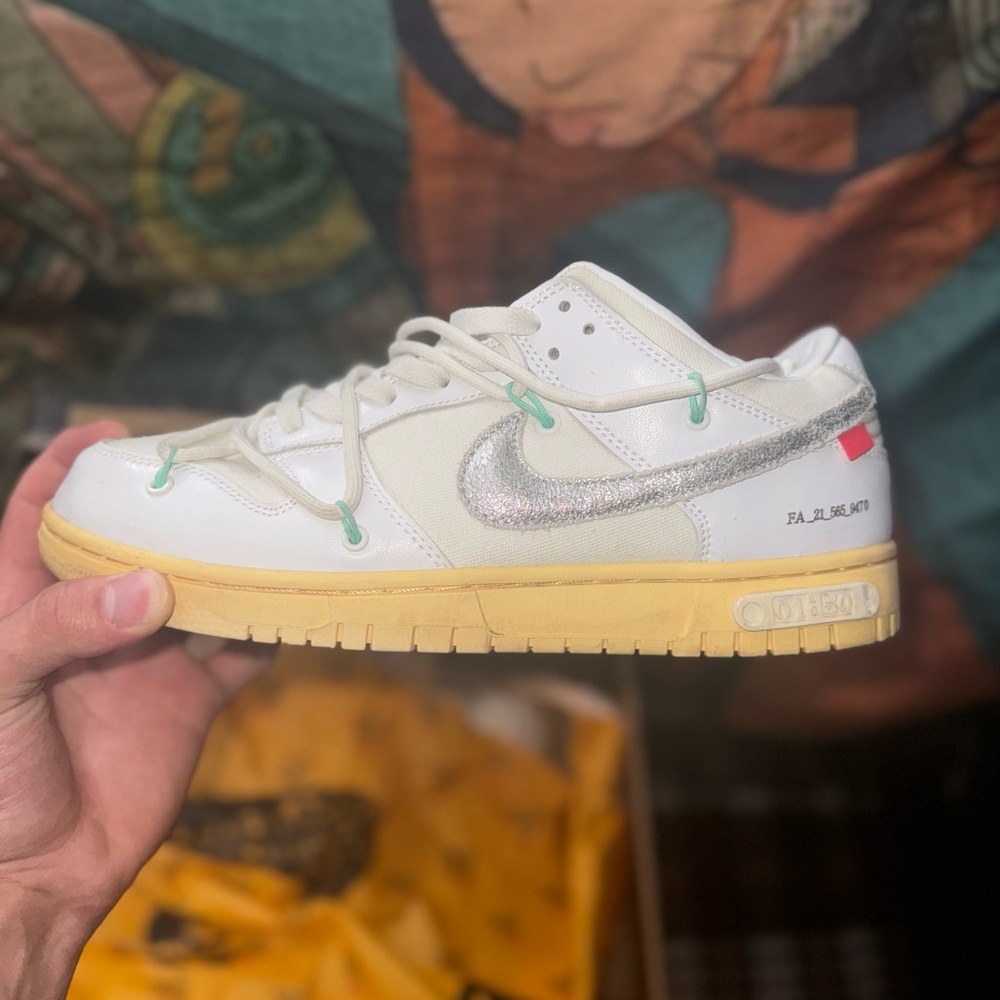 Nike offwhite lot 1 of 50 dunk